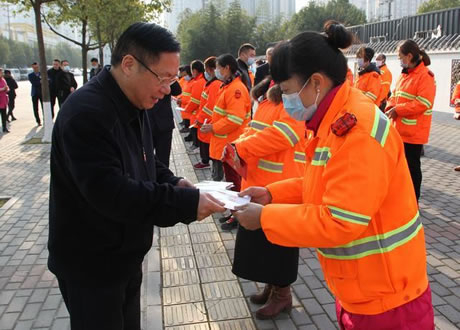 经开区党政领导开展新春走访慰问活动