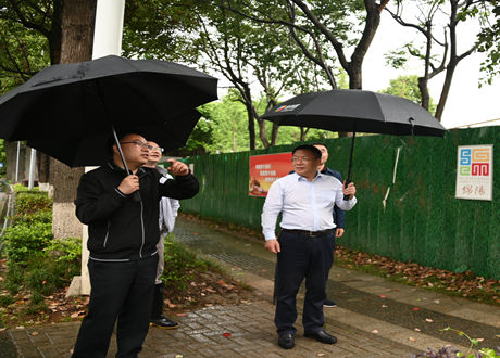 兰劲冒雨调研达坤公司在建项目进展情况