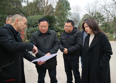 兰劲督导城乡环境综合提质行动暨城市环境提升项目建设工作